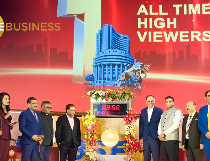Zee Business Rings the Bell at BSE: Celebrating an Impressive 77.4% viewership market share achievement