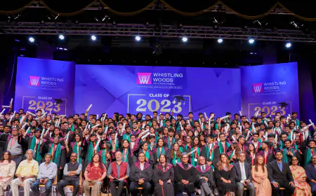 A Day of Dreams & Achievements: Whistling Woods International’s Convocation Celebrates the Excellence of 400+ Graduating Students