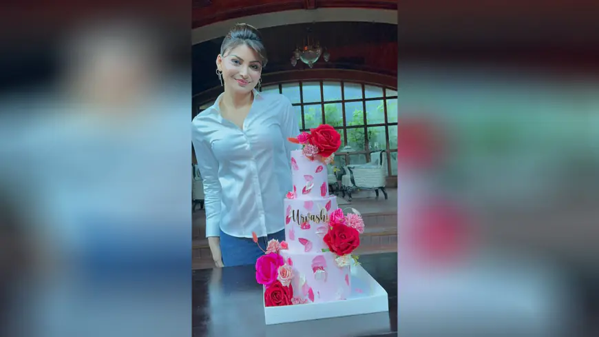 Urvashi Rautela Throws Lavish Pre-Birthday Bash on 'NBK109' Set: A $30,000 Royal Cake Steals the Show