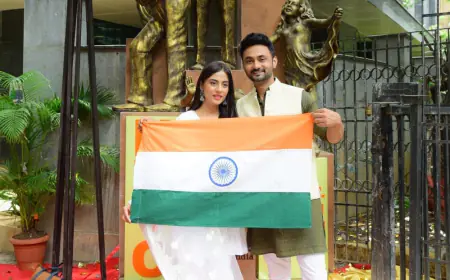 Amrita Rao and RJ Anmol Extend Heartfelt Wishes on India's 78th Independence Day