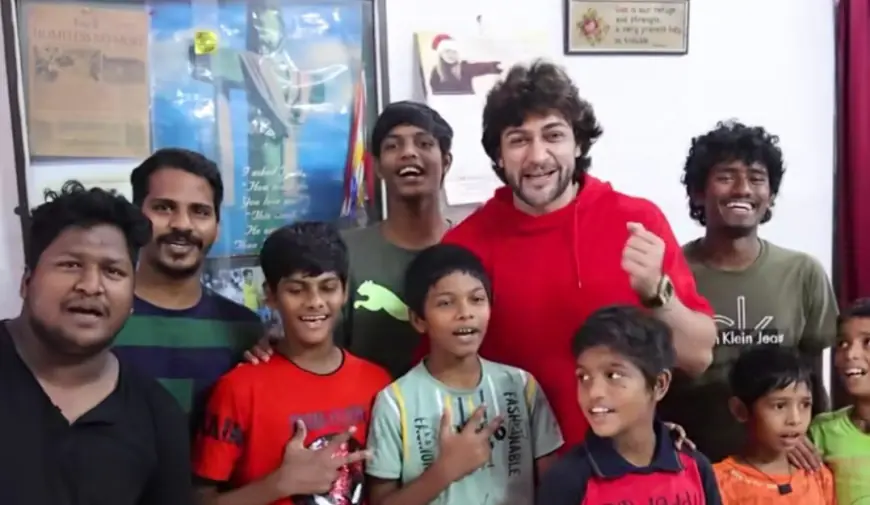 Shalin Bhanot Becomes a Real-Life Santa Claus, Celebrates Christmas with Orphanage Kids