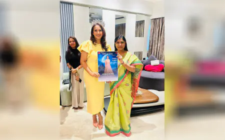 Poster Launch of Forever Mrs. India 2025 at White City