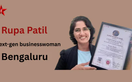 Rupa Patil Super Woman 2025 Title Achiever from Bengaluru Global Business Mentor