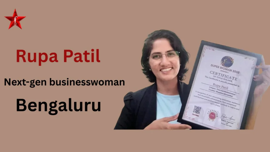 Rupa Patil Super Woman 2025 Title Achiever from Bengaluru Global Business Mentor