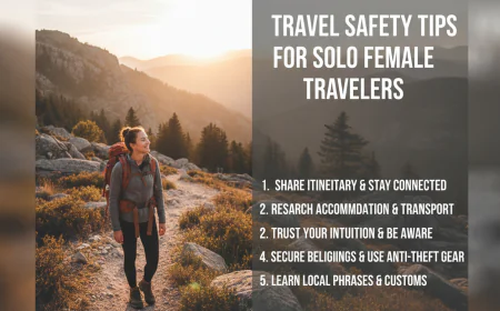 Travel Safety Tips for Solo Female Travelers