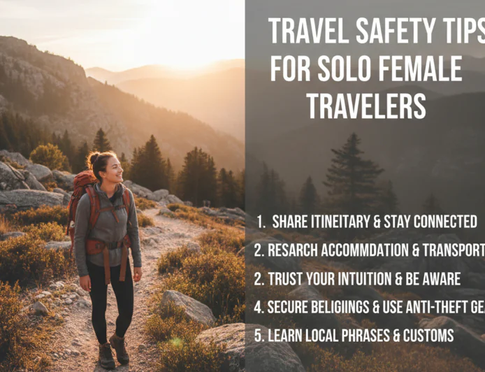 Travel Safety Tips for Solo Female Travelers