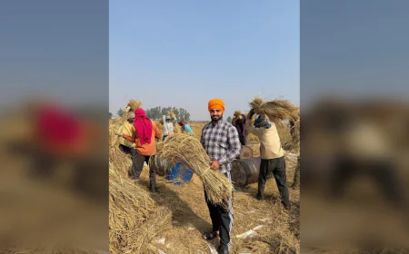 Anmol Sewa Foundation Spreading Awareness on Sustainable Farming Practices Among Farmers in Punjab & Haryana