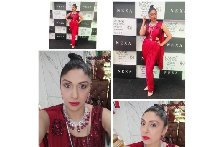 Pooja Misra shows who is the  real royalty on the last day of  "Lakme Fashion Week ..."