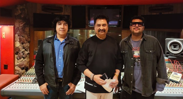 Padmashree Kumar Sanu records Vande Mataram in Hollywood with California based Composer Sandeep Khurana