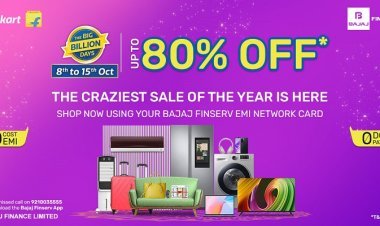 Flipkart and Bajaj Finance Partner to Offer Consumers Exclusive Deals on Bajaj Finserv EMI Network Card