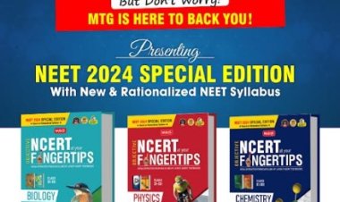 NEET 2024 Syllabus Changed in the Middle of the Year - Students Find Relief in MTG Learning Media's Revised NEET 2024 Books