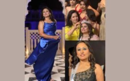 Actor and Model Gurpreet Kaur Chandhok Won the title of 'Timeless Beauty' in 'Queen Of The World, India' Beauty Pageant 2023