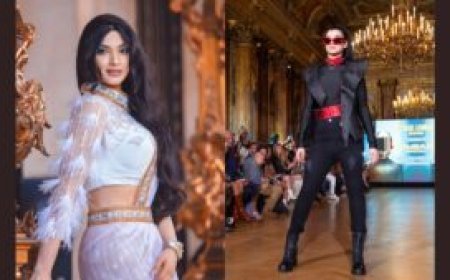 Geeta Batlanki: A Star-Studded Triumph at Paris Fashion Week 2023 with Iconic Celebrity Designers and International Elegance