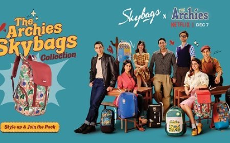 Skybags Unveils Exclusive 'Skybags x The Archies' Backpack Collection