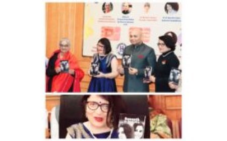 Remarkable journey as a poet by Neelam Saxena Chandra : Launch of her 42nd poetry book