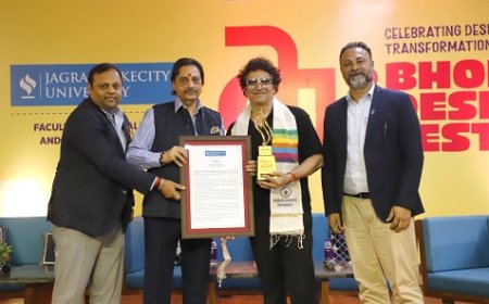 Jagran Lakecity University's Bhopal Design Festival's 1st Edition Provides a Vital Platform to Showcase and Celebrate Design Excellence