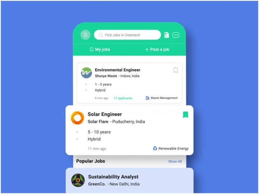 BlueCircle Launches App for Green Jobs & Networking