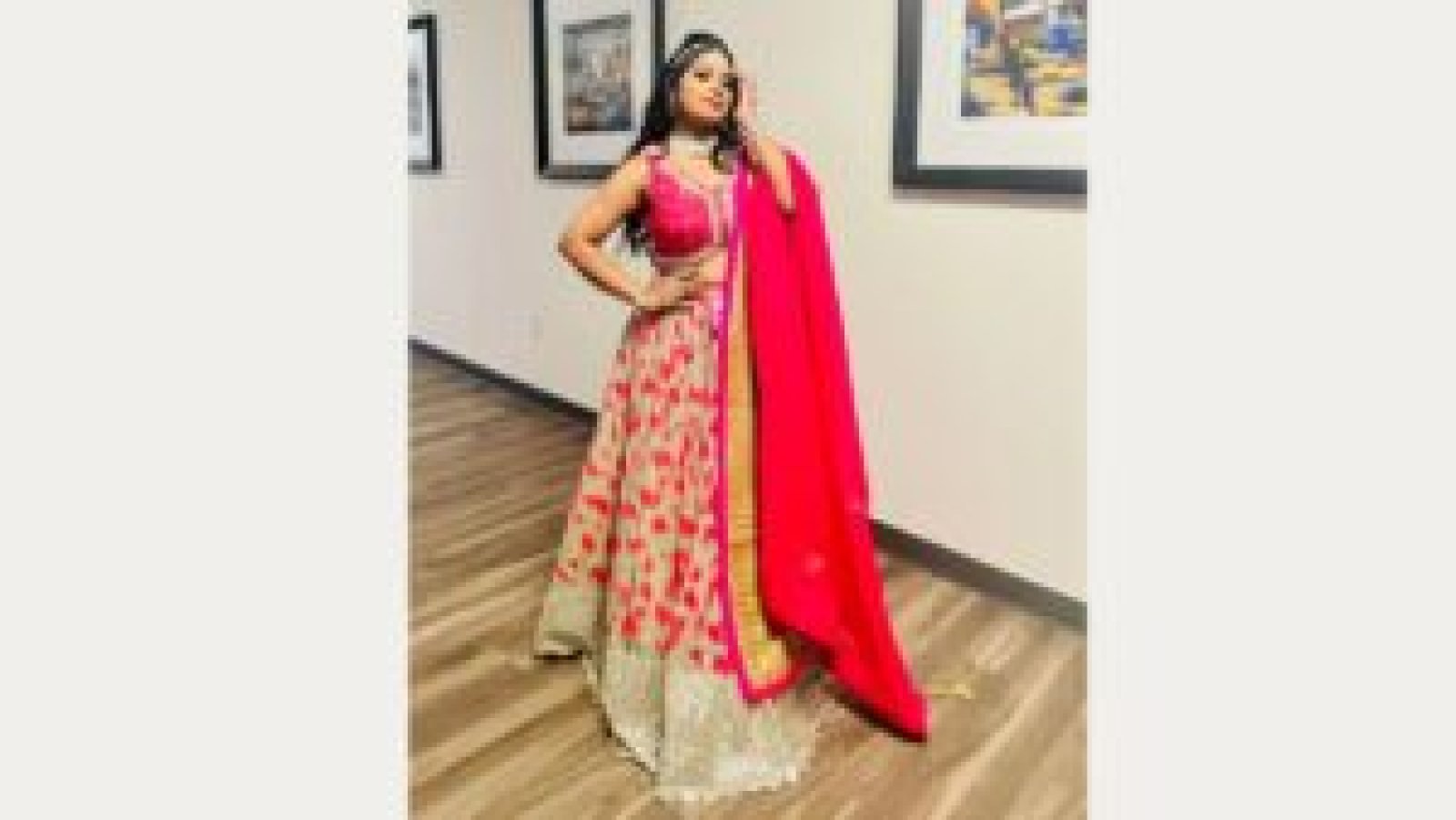 Puja Deb won the title of first runner up and Mrs Bharat in Miss India USA 2023