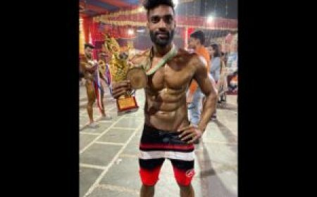 Rising Star: Shubham Sahu Conquers the Fitness World, Wins Mr. India Men’s Physique Championship 2022