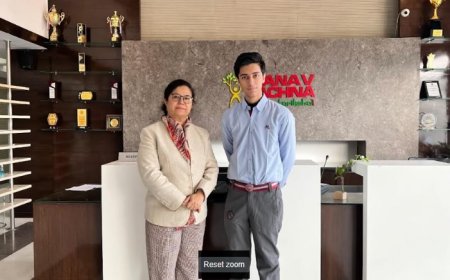 Manav Rachna International School, Charmwood's Kanav Saluja Attains All India Rank 2 in AILET 2024