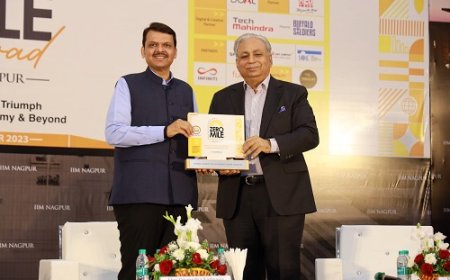 Leaders Convene at IIM Nagpur's Zero Mile Samvad to Forge India's Economic Growth Trajectory