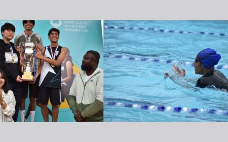 Oakridge Hosts Phoenix Cup 2023: Basketball, Swimming & Football Tournaments