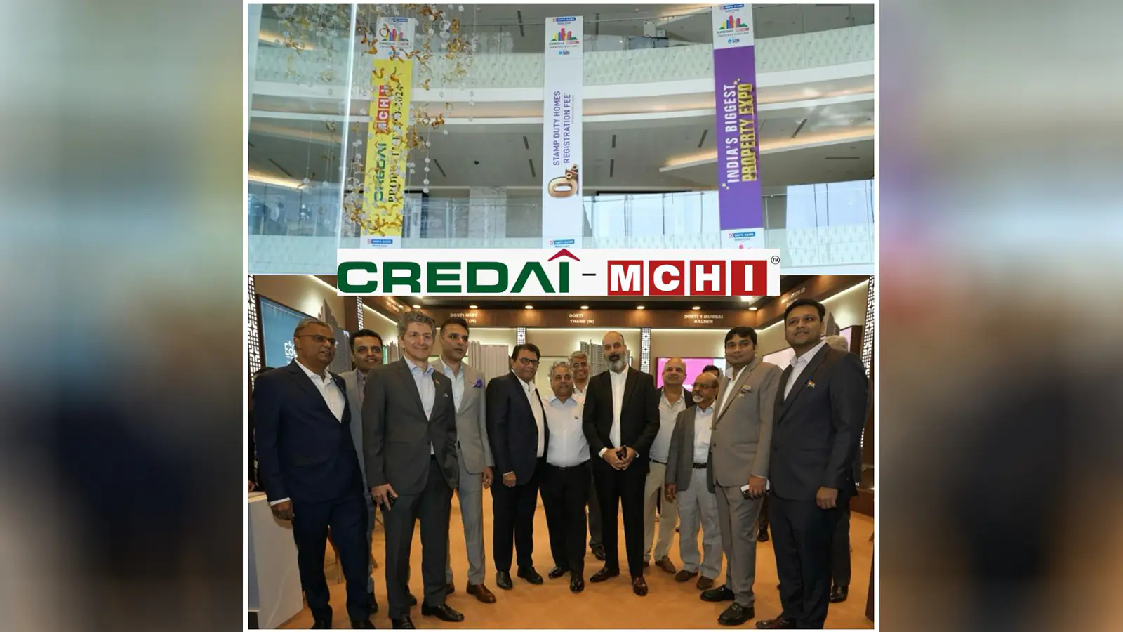 31st CREDAI-MCHI Property Expo triumphs with total footfall of  24,716 serious home buyers and over 185 properties booked  ranging from Rs. 60 lakhs to Rs. 10 crore