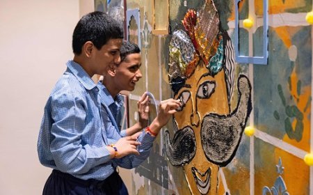 Asian Paints Along with St+art India Foundation Infuse Touch into 'Art' via Project Sparsh at Rajasthan Netraheen Kalyan Sangh School, Jaipur