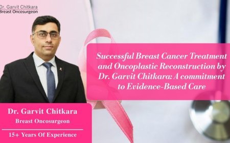 Successful Breast Cancer Treatment and Oncoplastic Reconstruction by Dr. Garvit Chitkara: A Commitment to Evidence-Based Care