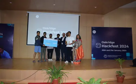 Oakridge, Bachupally Hosts Hyderabad's First-of-its-Kind Inter-School Hackathon, Oakridge Hackfest 2024