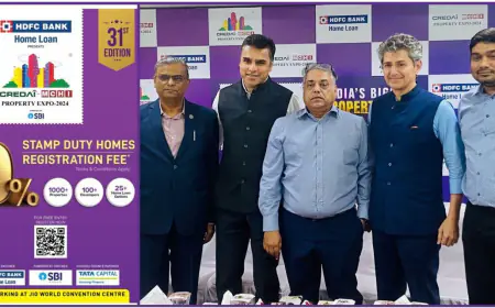 CREDAI-MCHI announces zero stamp duty & registration charges for all home sales at India’s Largest Property Expo 2024, Jan 26-28, Jio World Convention Centre, Mumbai