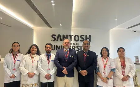 Santosh Deemed to be University Elevates Dental Education with Exclusive Opportunity at AEEDC Dubai