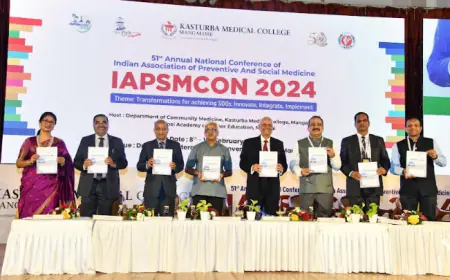 51st Annual National Conference of Indian Association of Preventive and Social Medicine (IAPSMCON 2024) Inaugurated at Kasturba Medical College Mangalore