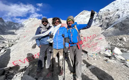 Anuraag Khandelwal conquers EBC with grit and trusty crutches!