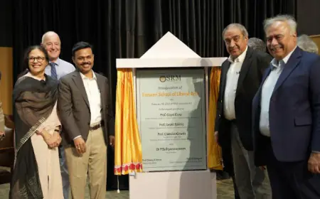 Shaping an Academic Scholarly Milieu: SRM University-AP Launches Easwari School of Liberal Arts