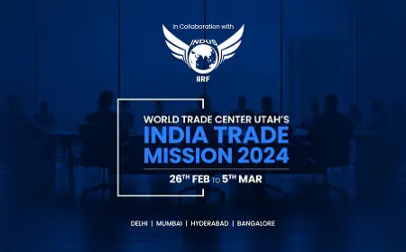 World Trade Center Utah and Indus International Research Foundation Collaborate on India Trade Mission 2024
