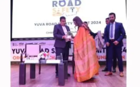Empowering the Future: CharanSparsh Foundation Steers 1st Yuva Road Safety Summit 2024
