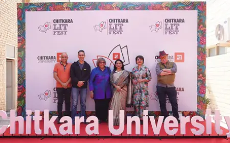 Ankur Warikoo Takes Center Stage at Chitkara Lit Fest's Marquee Attraction