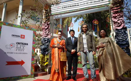 Chitkara Lit Fest a Triumph of Literature, Culture, and Ideas