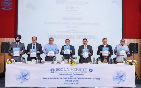SGT University Spearheads Sustainable Solutions at the International Conference "RACES-2024"