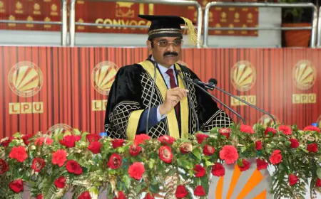 LPU Celebrated its 11th Annual Convocation with Former Australian Prime Minister Hon'ble Tony Abbott as the Chief Guest