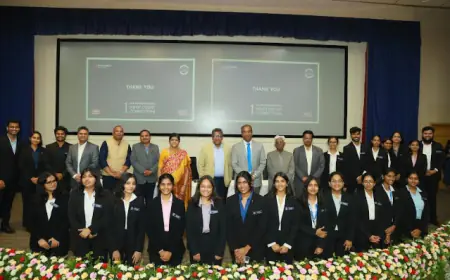School of Law, Mahindra University's First International Moot Court Competition Concludes Successfully