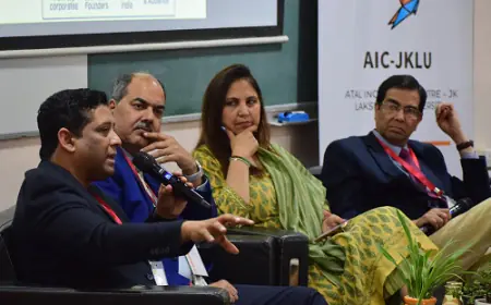 JK Lakshmipat University Unveils Rajasthan's First Internal Crowdfunding Platform at its Startup Summit