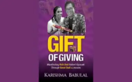 Karishma Babulal Sekhani: Author of upcoming book 'Gift of Giving’