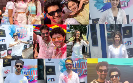 Celebs Galore at Colour Splash 5, Mumbai's Biggest Holi Fest held at Inorbit Mall