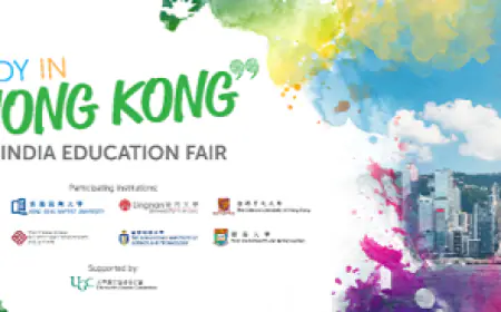Students to Explore Higher Education Options with  Top-Ranked Hong Kong Universities at "Study in Hong Kong" India Education Fair