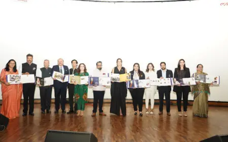 Actor and Producer Neha Dhupia Unveils the 3rd Edition of Utkrisht - Alumni Icons of Manav Rachna 2024