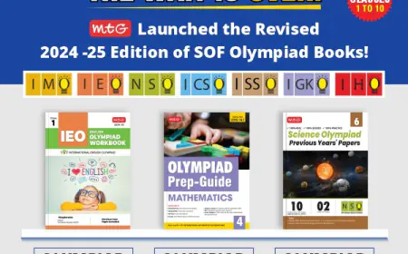 The Wait is Over, MTG Launched the Revised 2024 -25 Edition of All SOF Olympiad Books