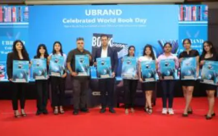 UBRAND Celebrates World Book Day 2024. Promoting Reading, Publishing, and Copyright