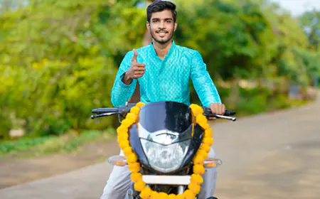 Compare and Select from Multiple Bike Loan Offers on Bajaj Markets